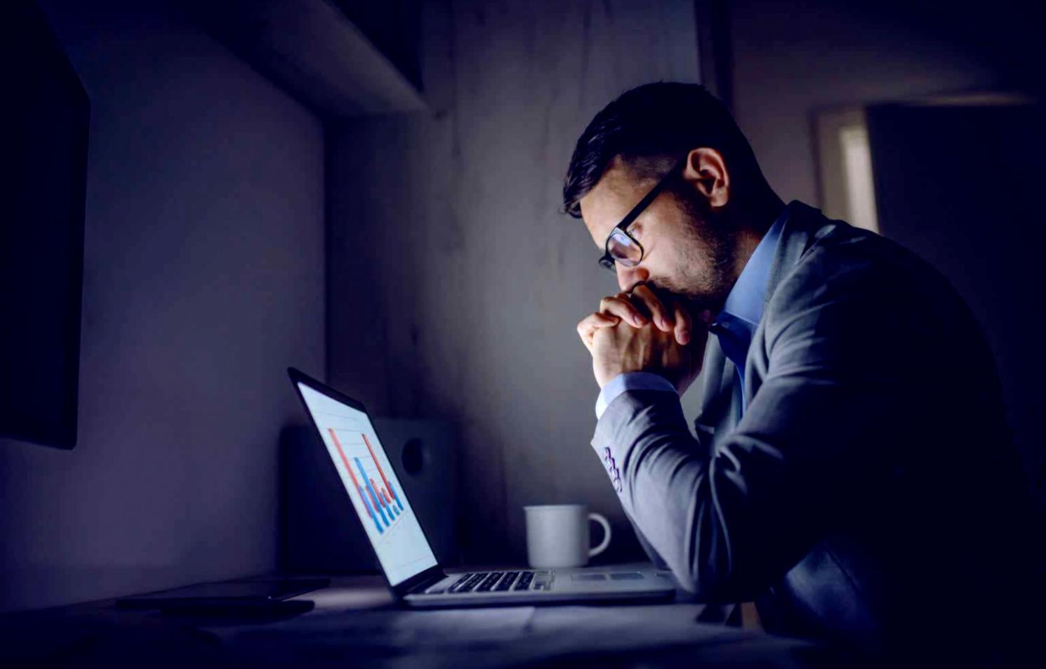 Analisi di dati SEO su schermo